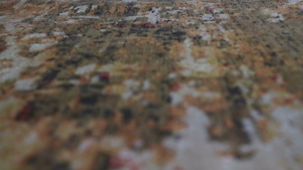 Esprit Kurzflor Teppich Orange aus Wolle "East Village"