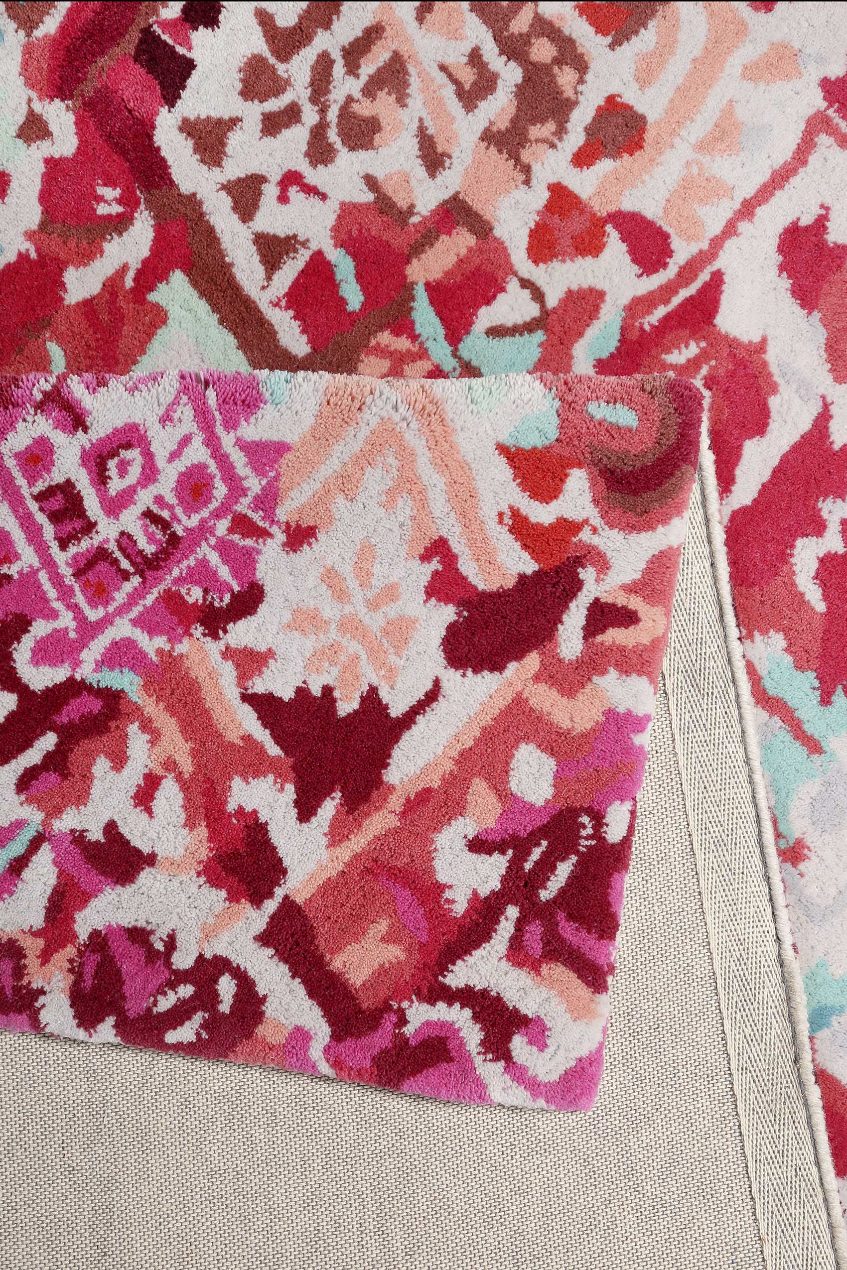 Teppich Bunt aus Wolle "Love Vintage" Accessorize