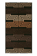 Esprit Wollteppich Braun "Matrix"