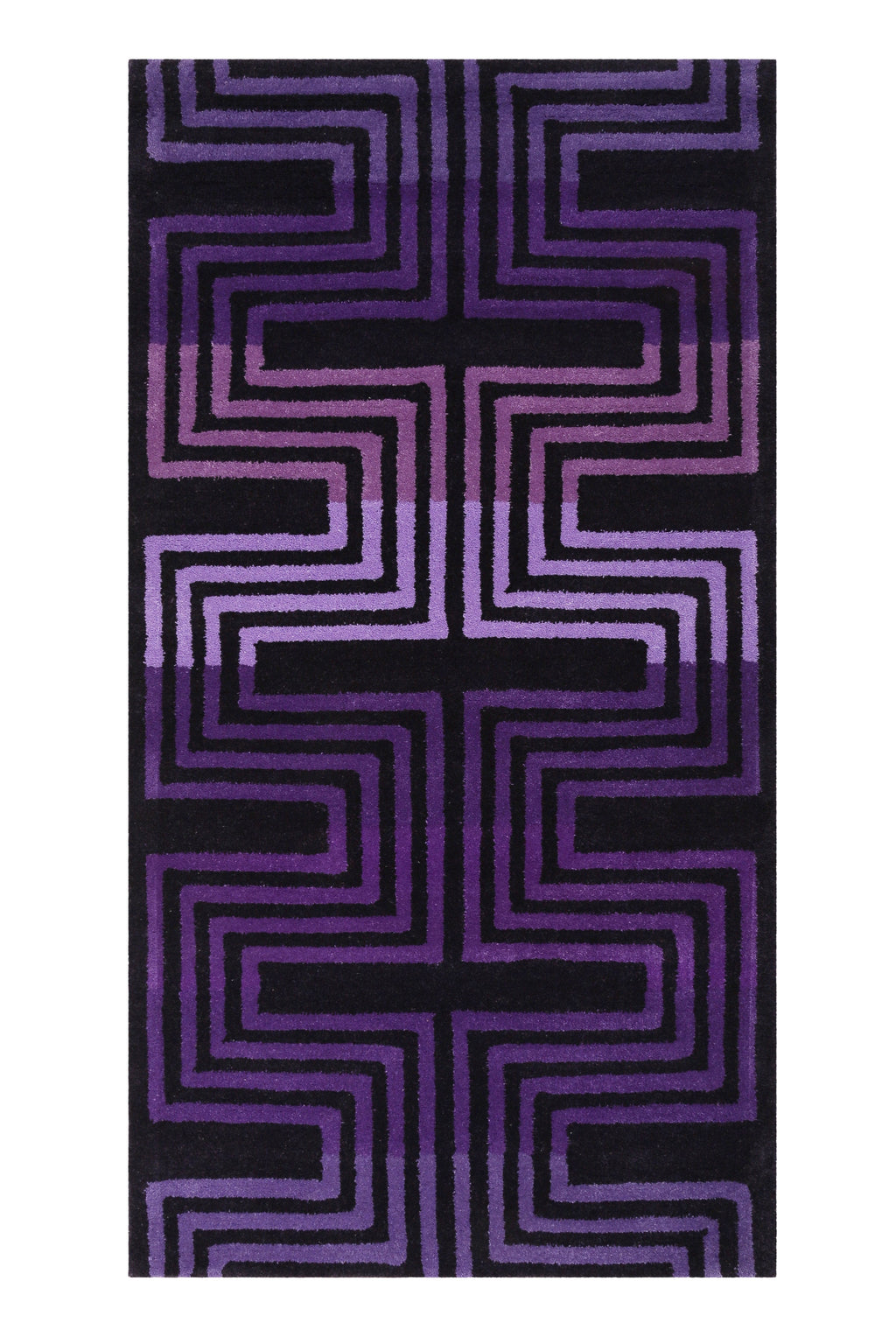 Esprit Wollteppich Lila "Matrix"