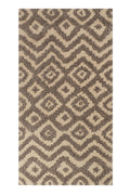 Esprit Teppich Taupe Braun aus Wolle "Africa Ethnic"