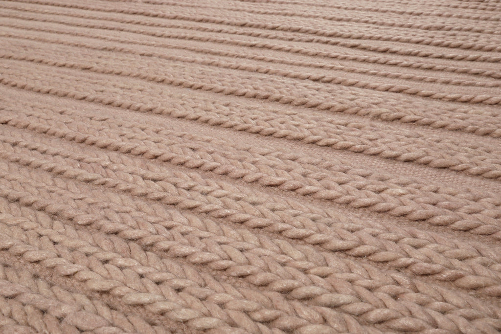 Esprit Kelim Teppich Rosa aus Wolle "Aurelia"