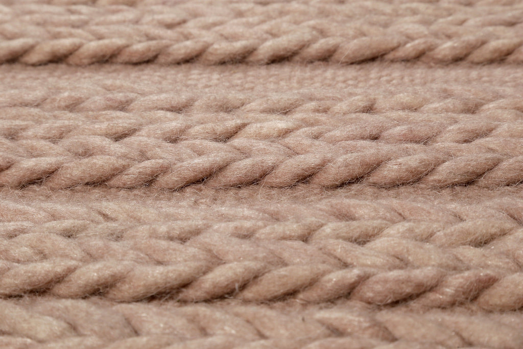 Esprit Kelim Teppich Rosa aus Wolle "Aurelia"