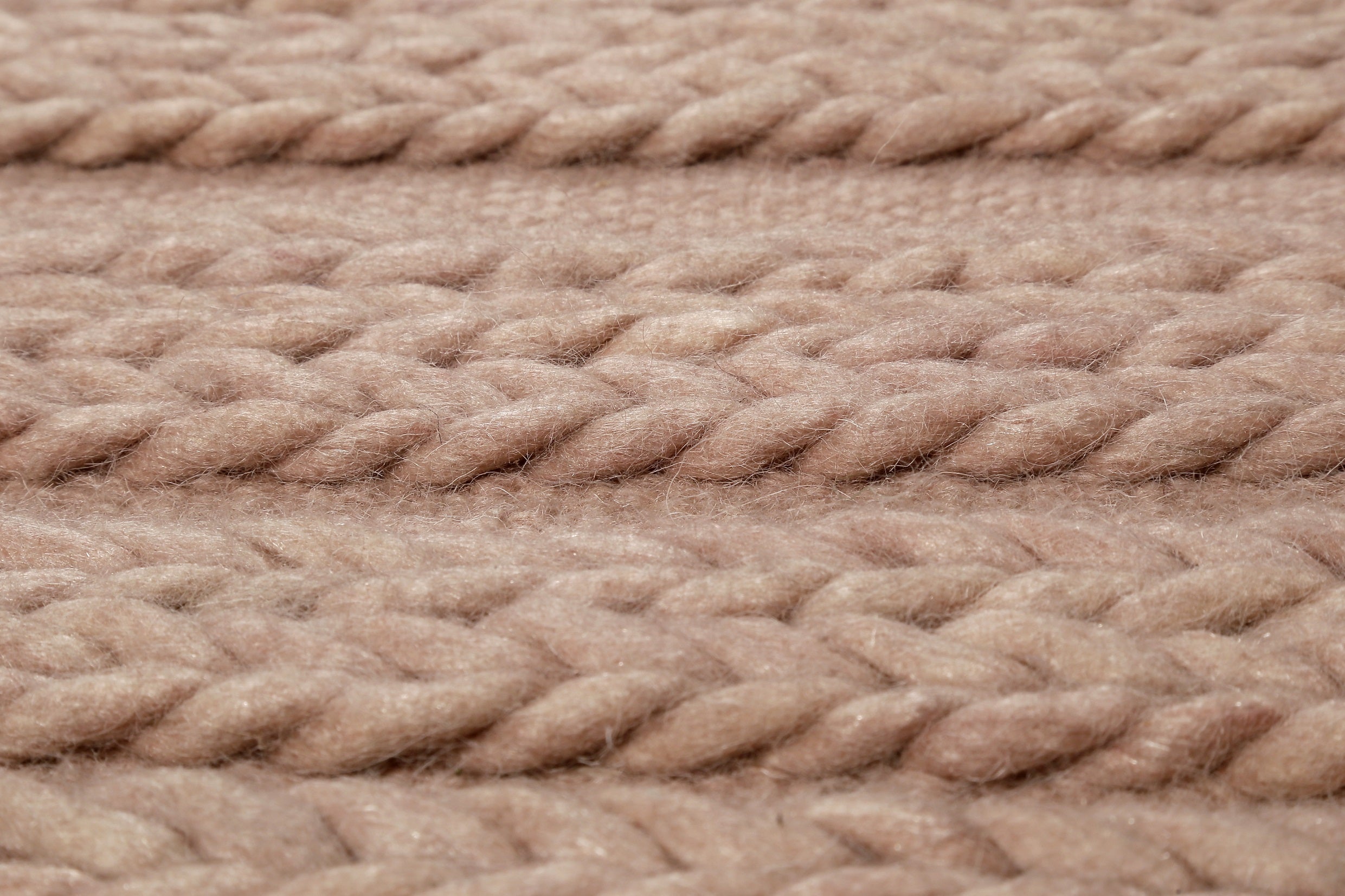 Esprit Kelim Teppich Rosa aus Wolle "Aurelia"
