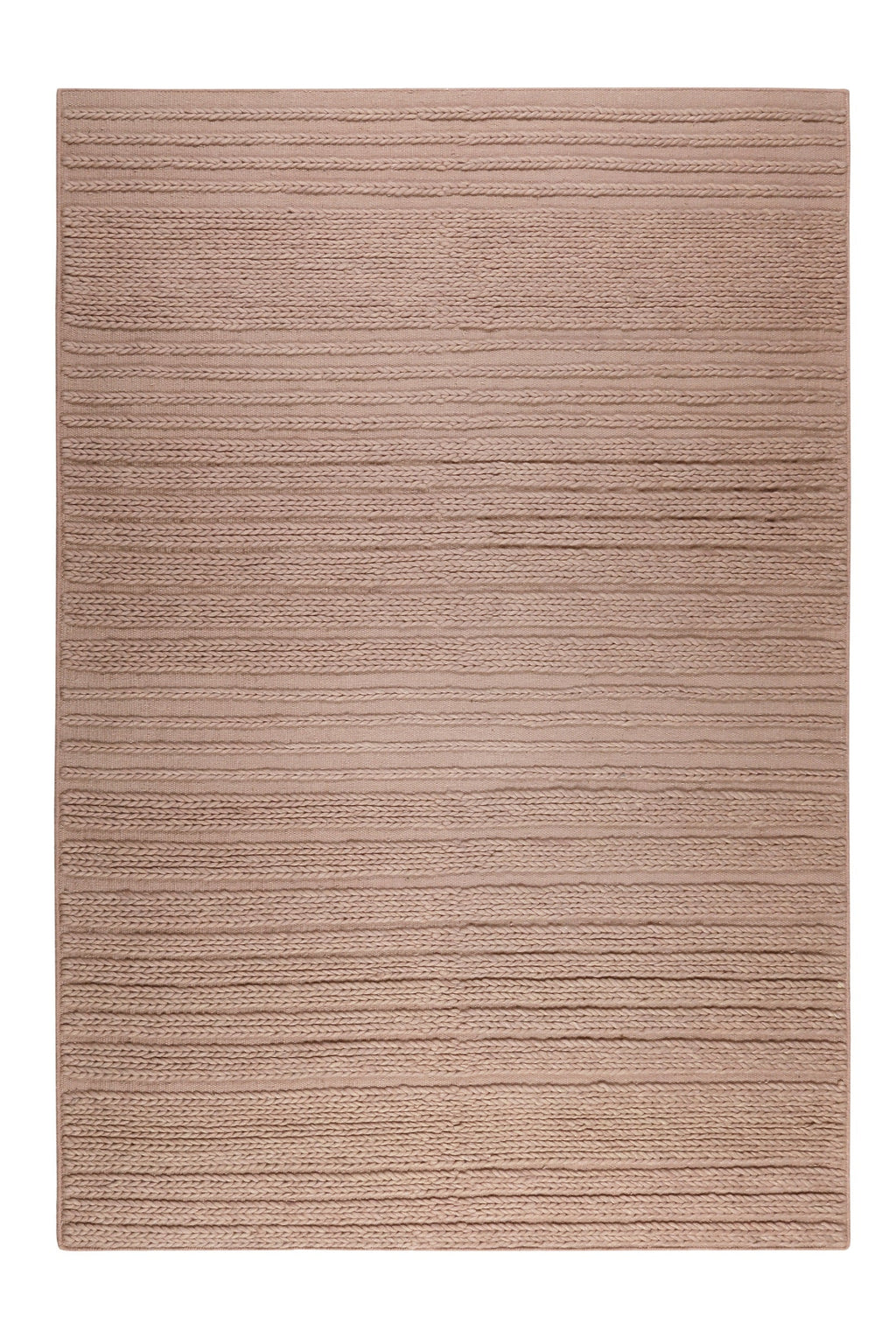 Esprit Kelim Teppich Rosa aus Wolle "Aurelia"
