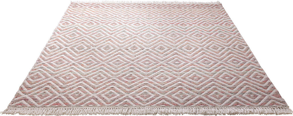 Esprit Kelim Teppich rot "Vector"