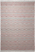 Esprit Kelim Teppich rot "Vector"