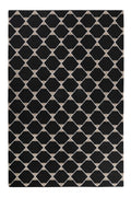 Esprit Kelim Teppich Schwarz aus Wolle "Aaron"