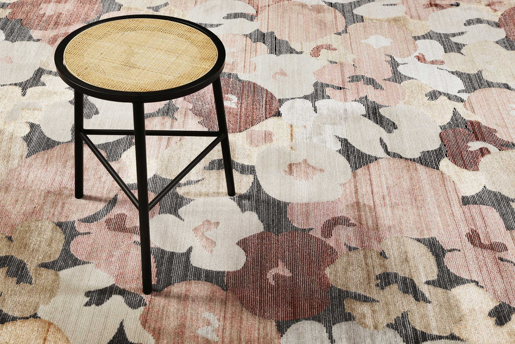 Esprit Teppich Rot Terracotta Sand Beige Grau "Agneta"
