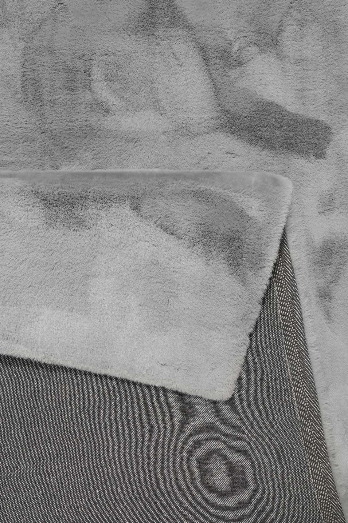 Esprit Kunstfell Teppich Grau und sehr flauschig Hochflor "Alice"