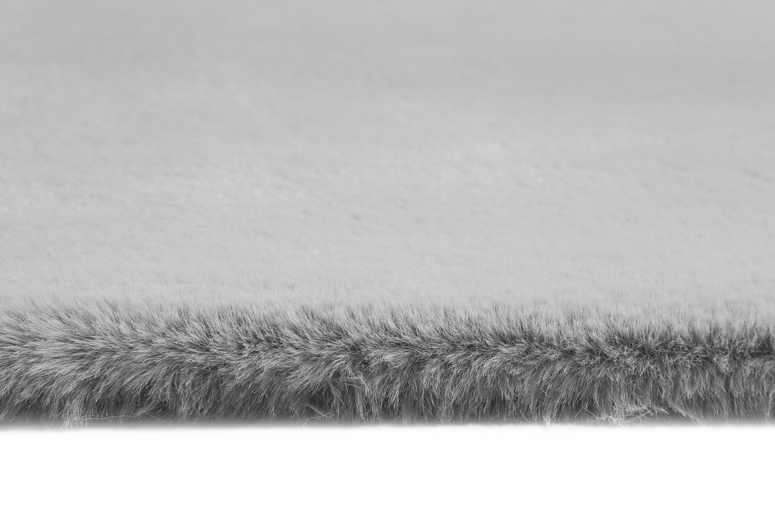Esprit Kunstfell Teppich Grau und sehr flauschig Hochflor "Alice"