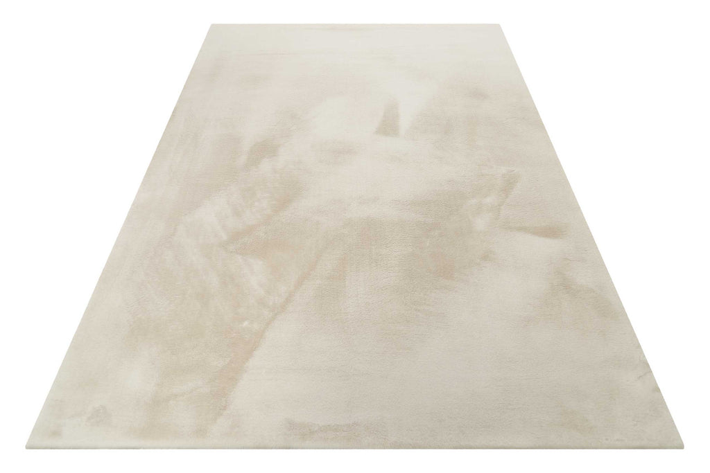 Esprit Kunstfell Teppich Creme Beige und sehr flauschig Hochflor "Alice"