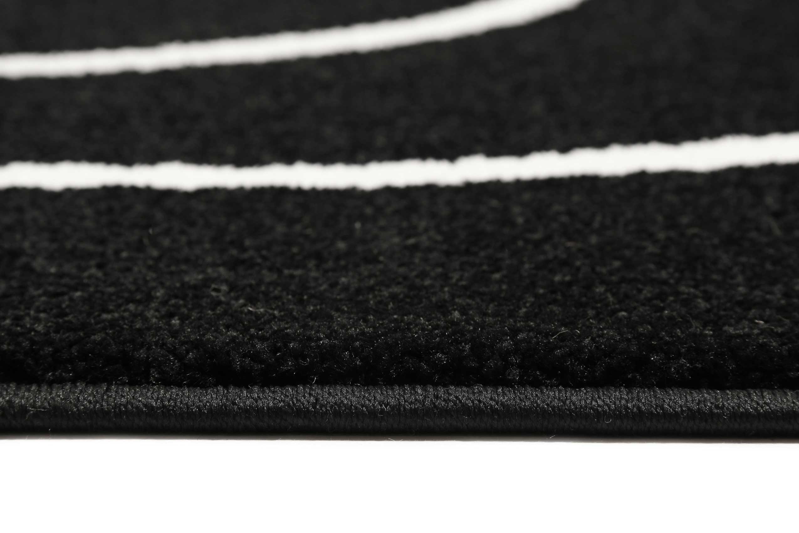 Esprit Teppich Schwarz Weiß Kurzflor "Artist"