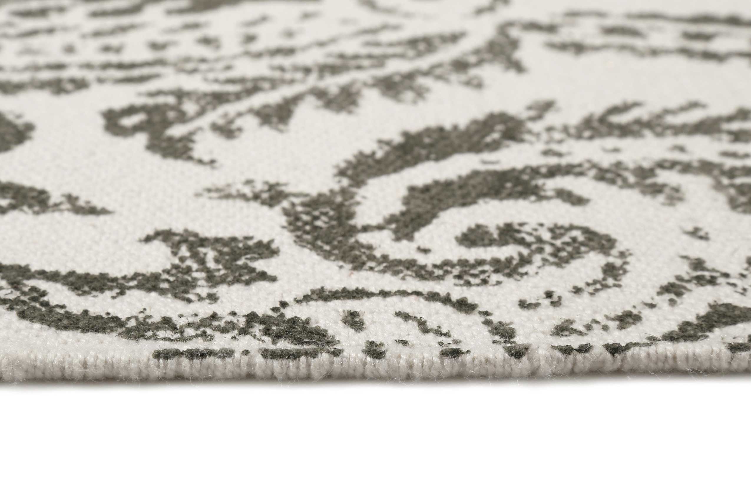Esprit Kelim Teppich beige grau aus Baumwolle "Arvid"
