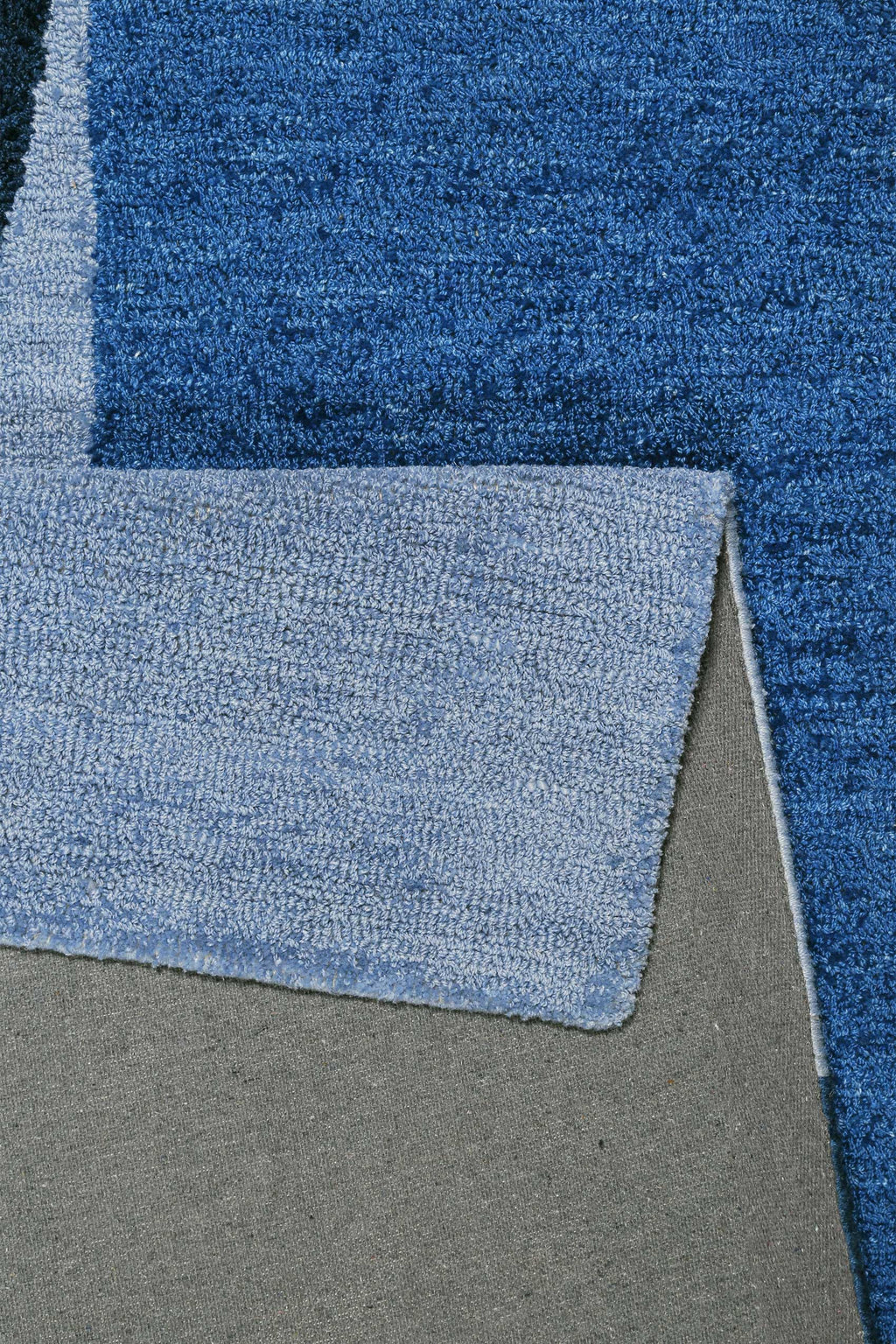 Esprit Kurzflor Teppich Blau "Backup"