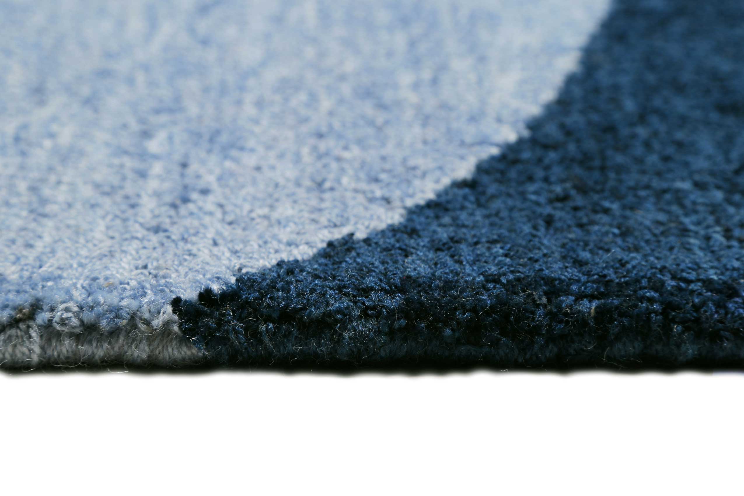 Esprit Kurzflor Teppich Blau "Backup"