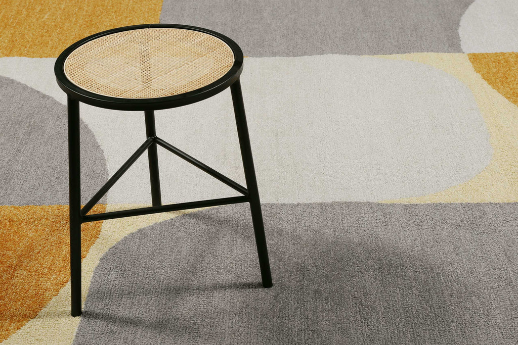 Esprit Kurzflor Teppich Gelb "Backup"