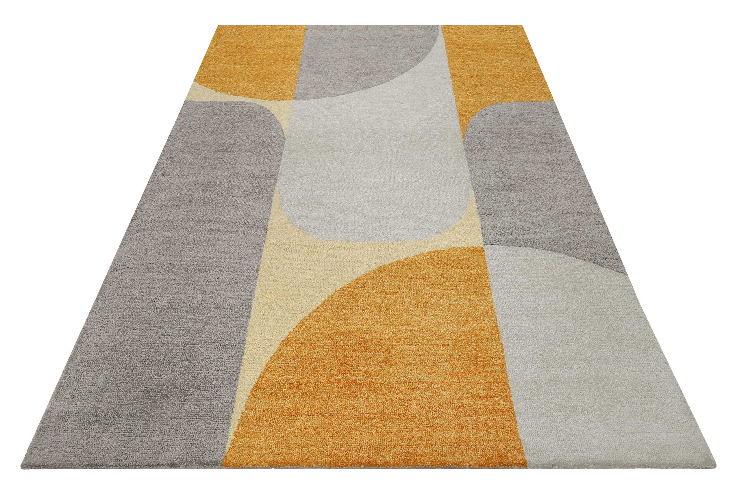 Esprit Kurzflor Teppich Gelb "Backup"