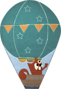 Esprit Kinderteppich Türkis Blau "Balloon"
