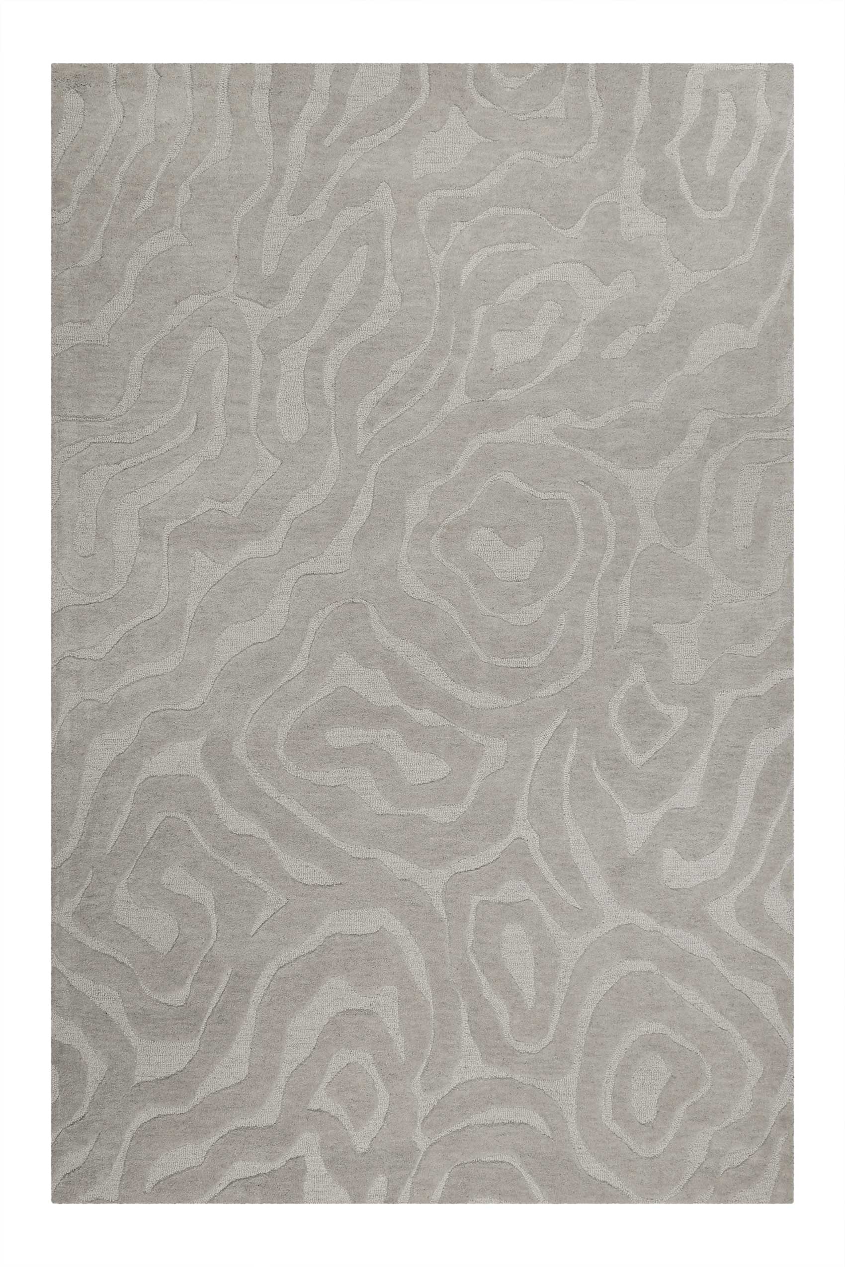 Esprit Kurzflor Teppich Grau "Bay Edition"