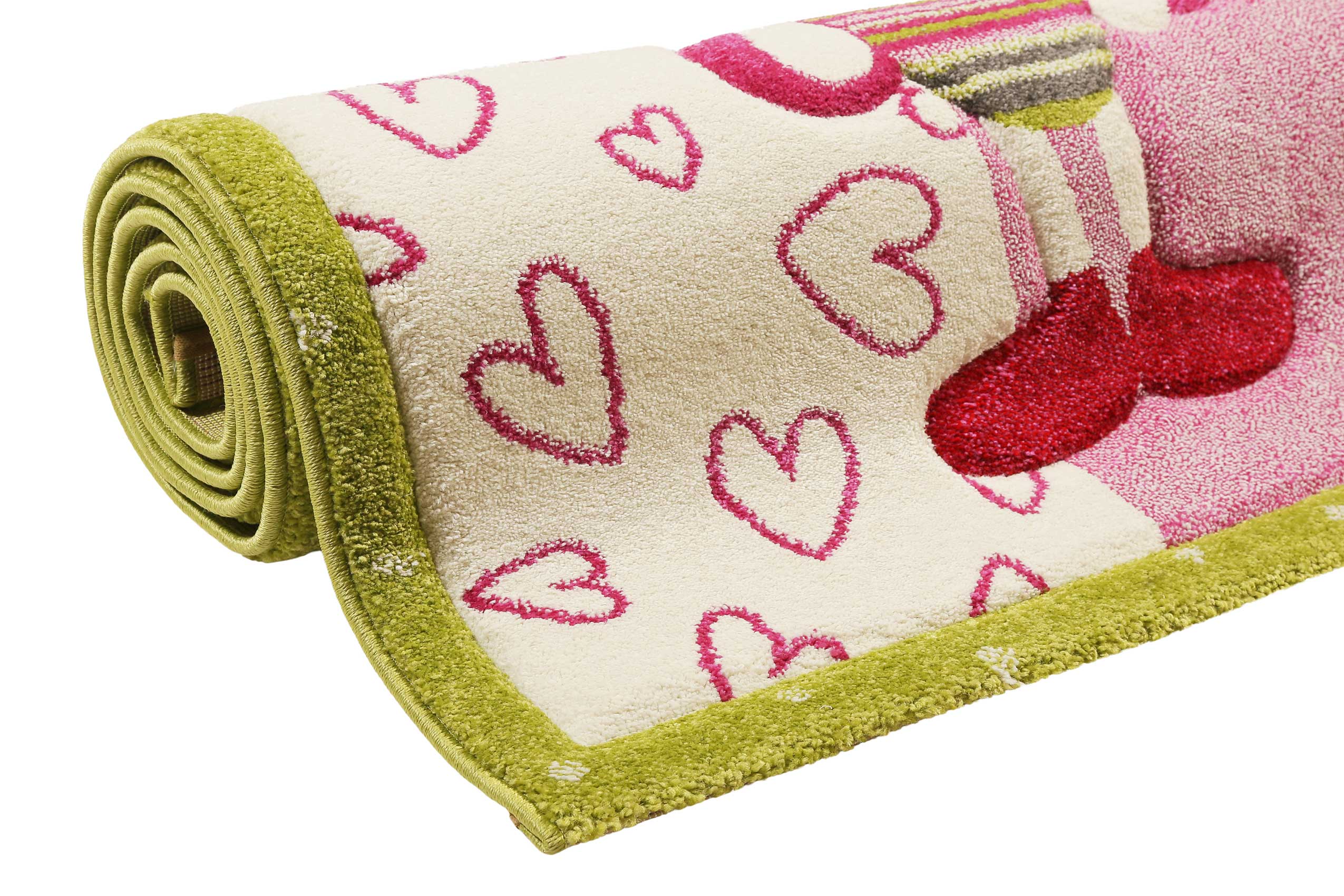 Esprit Kinderteppich Rosa Bunt "Bee 2.0"