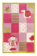 Esprit Kinderteppich Rosa Bunt "Bee 2.0"
