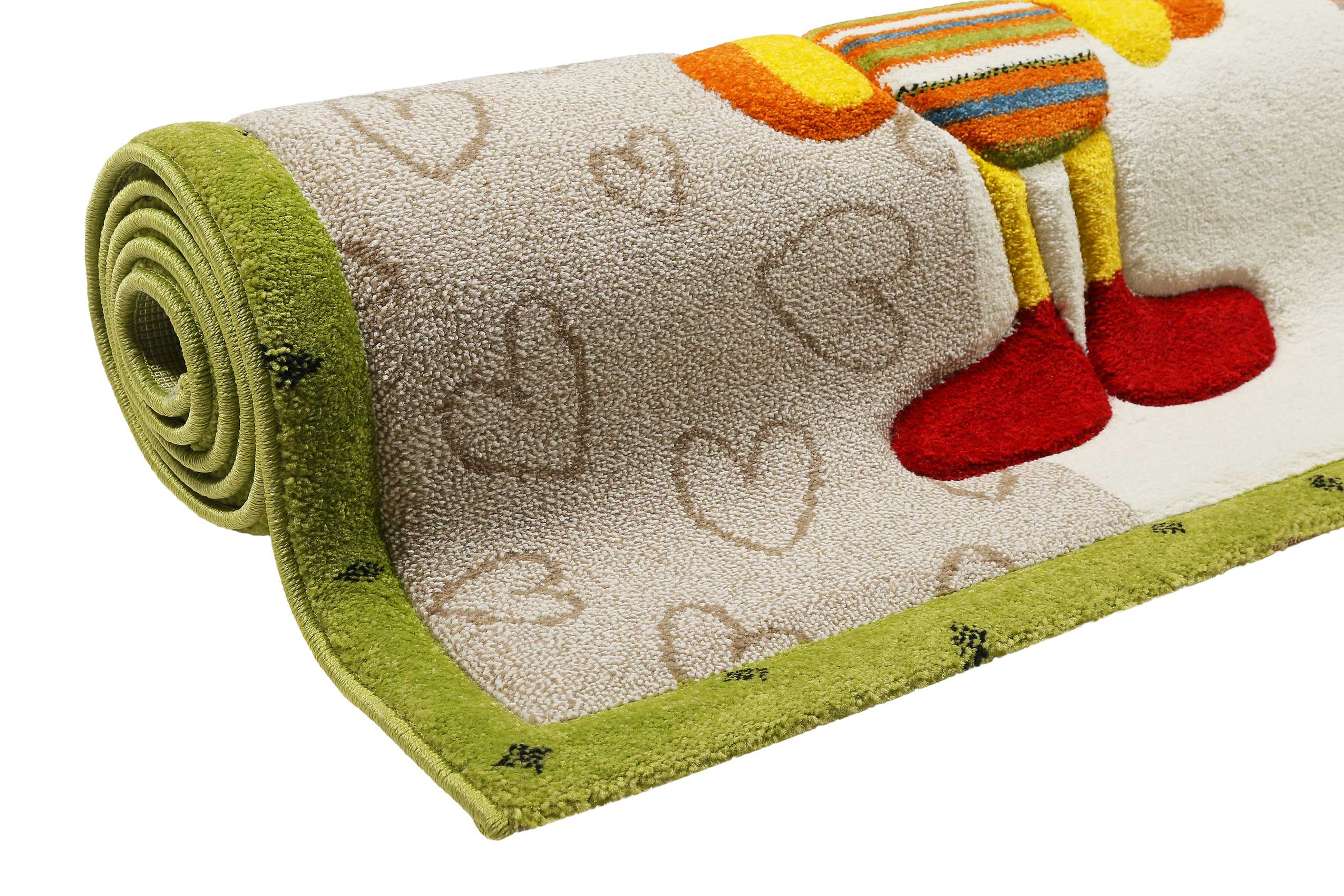 Esprit Kinderteppich Beige Bunt "Bee 2.0"