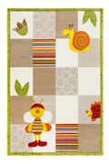 Esprit Kinderteppich Beige Bunt "Bee 2.0"