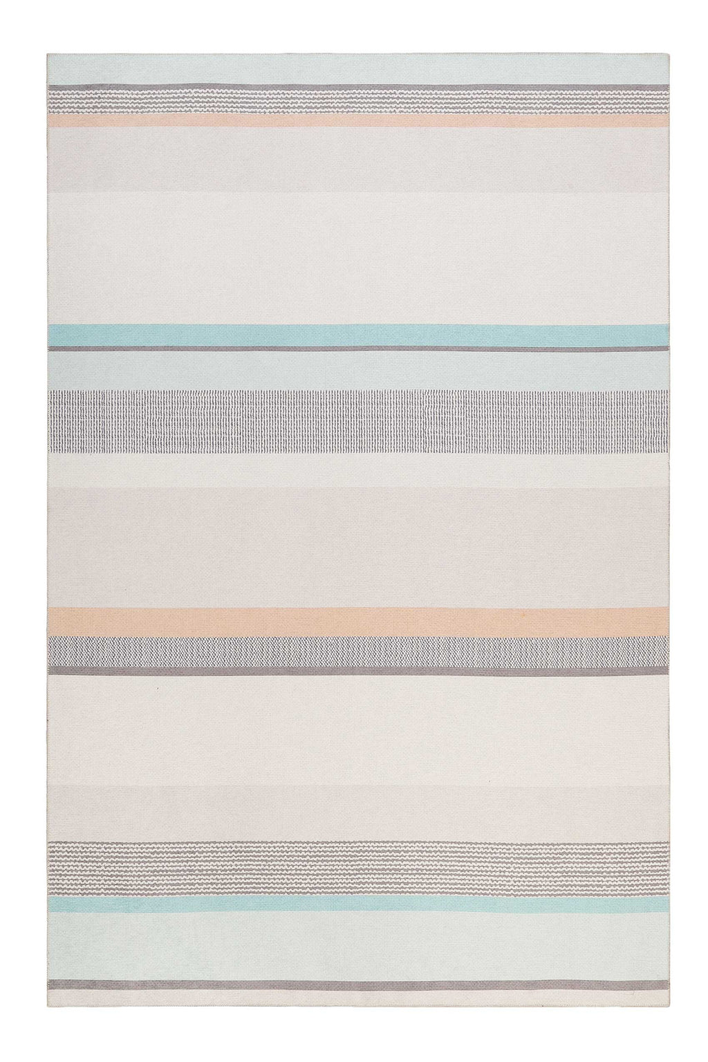Esprit Teppich Beige Pfirsich Türkis "Ben"