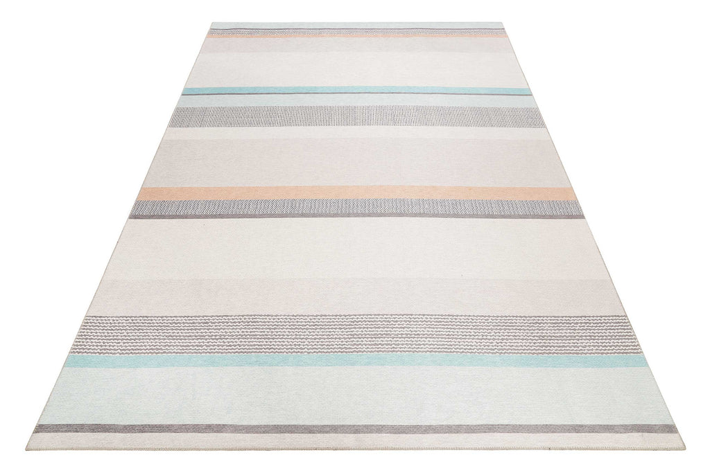 Esprit Teppich Beige Pfirsich Türkis "Ben"