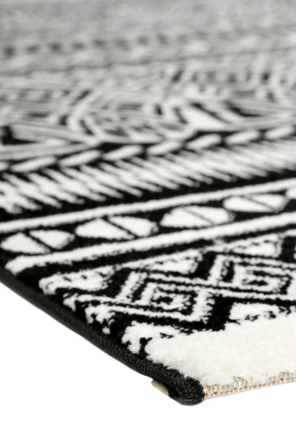 Esprit Teppich Schwarz Weiß Kurzflor "Black & White"