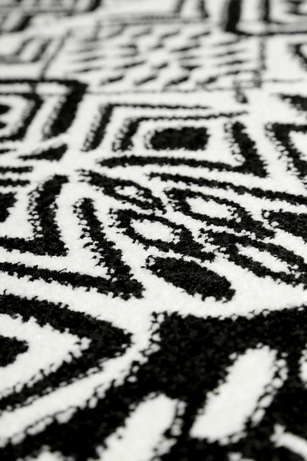 Esprit Teppich Schwarz Weiß Kurzflor "Black & White"