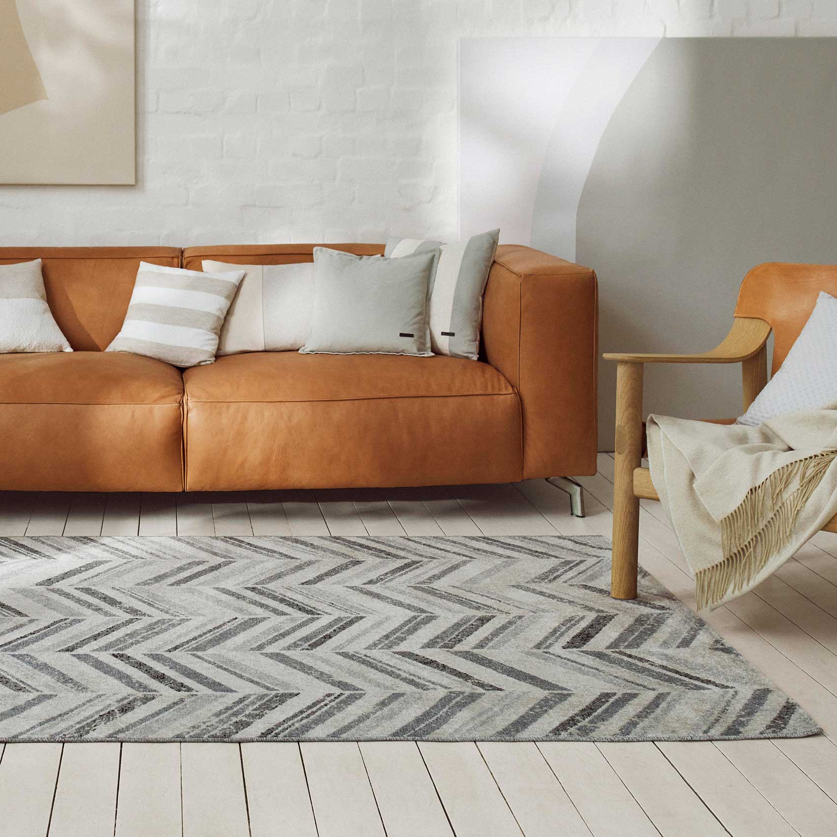 Esprit Teppich Grau Beige In & Outdoor "Cabana"