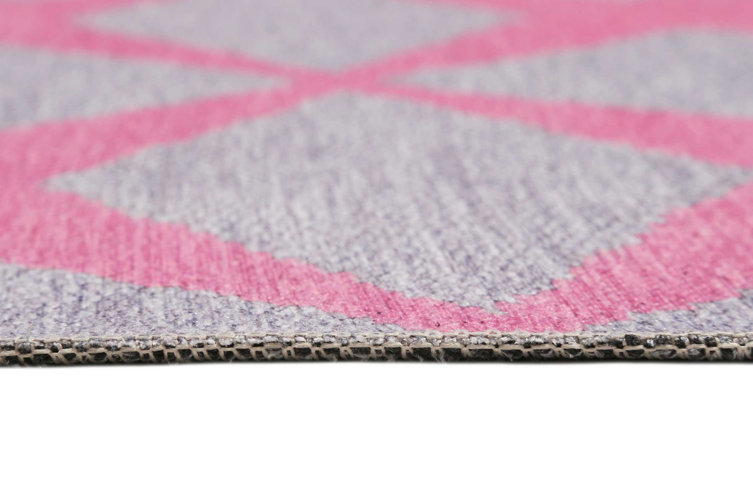 Esprit Teppich Grau Rosa "Caledon"