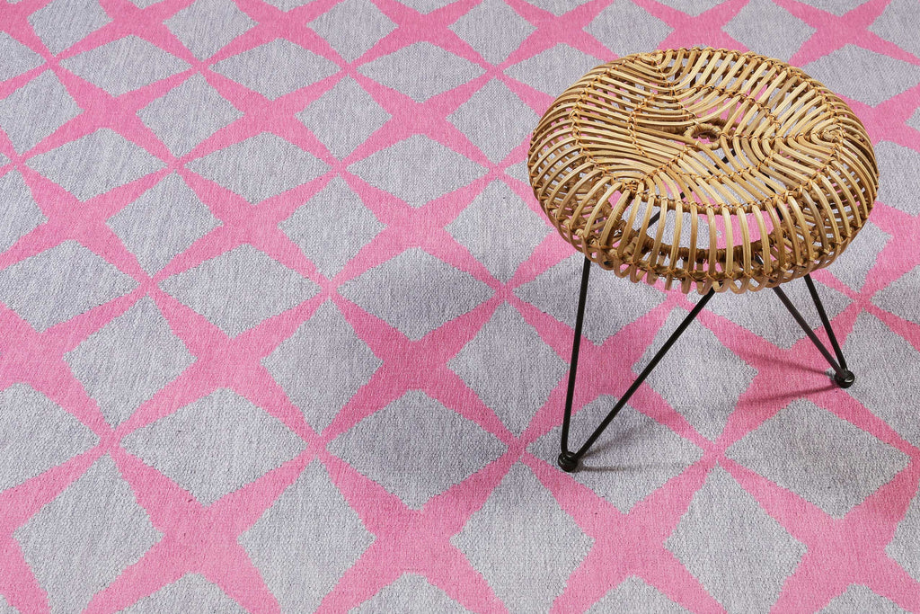 Esprit Teppich Grau Rosa "Caledon"