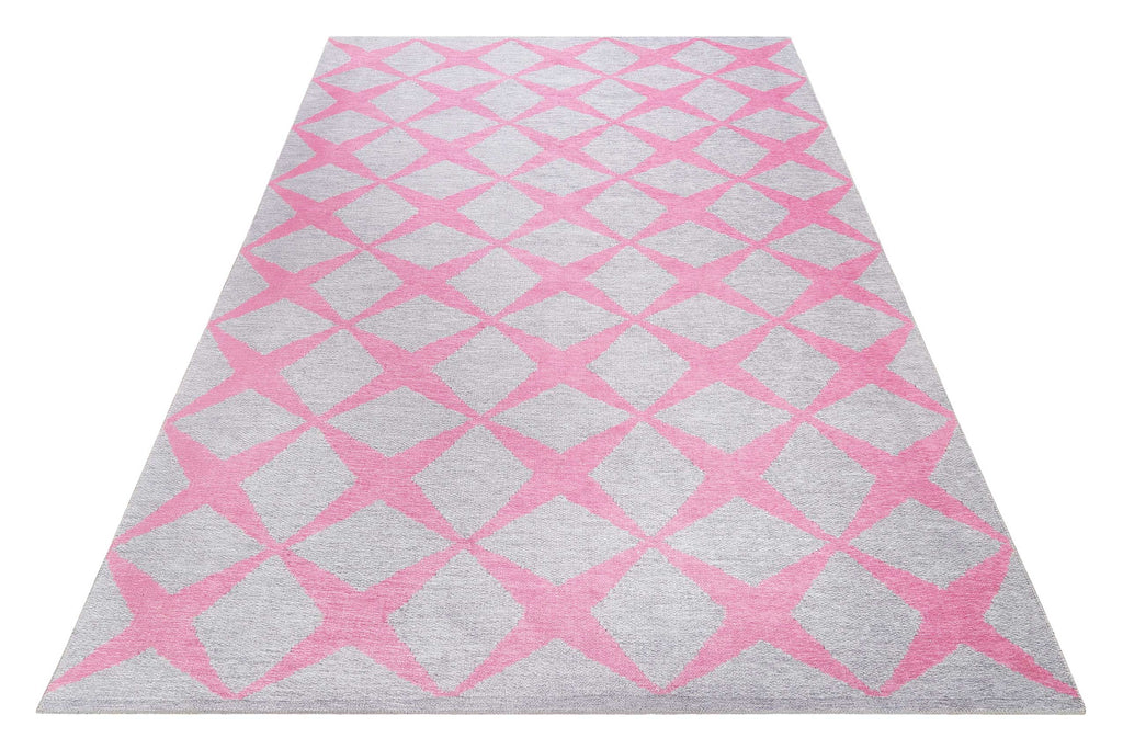 Esprit Teppich Grau Rosa "Caledon"