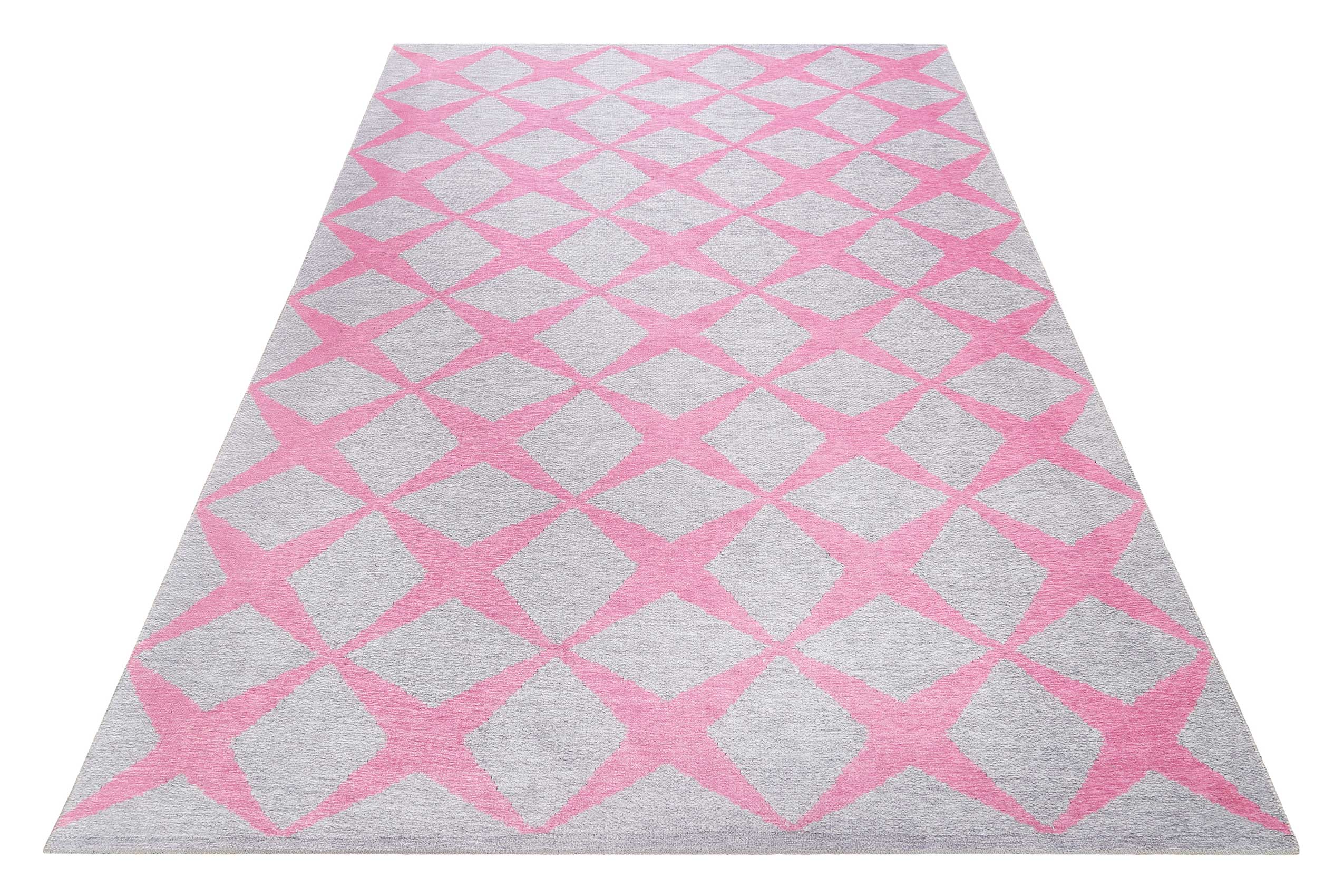Esprit Teppich Grau Rosa "Caledon"