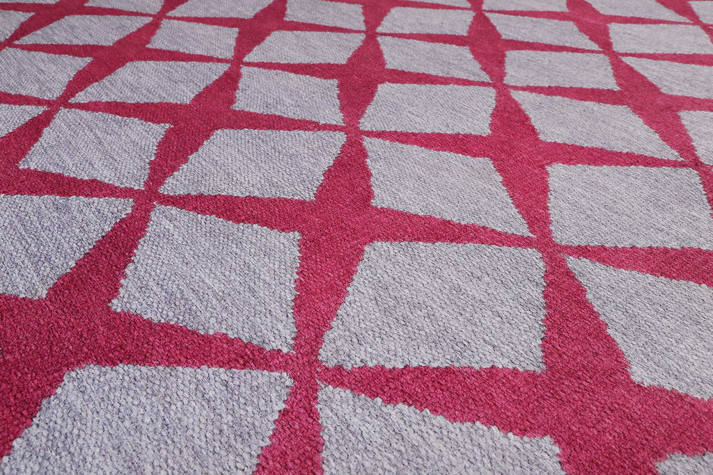 Esprit Teppich Grau Rot "Caledon"
