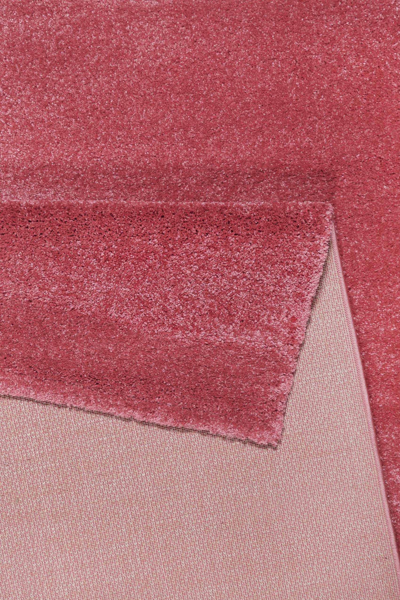 Esprit Teppich Hibiskus Rot Kurzflor "California"