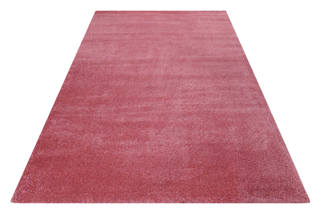 Esprit Teppich Hibiskus Rot Kurzflor "California"