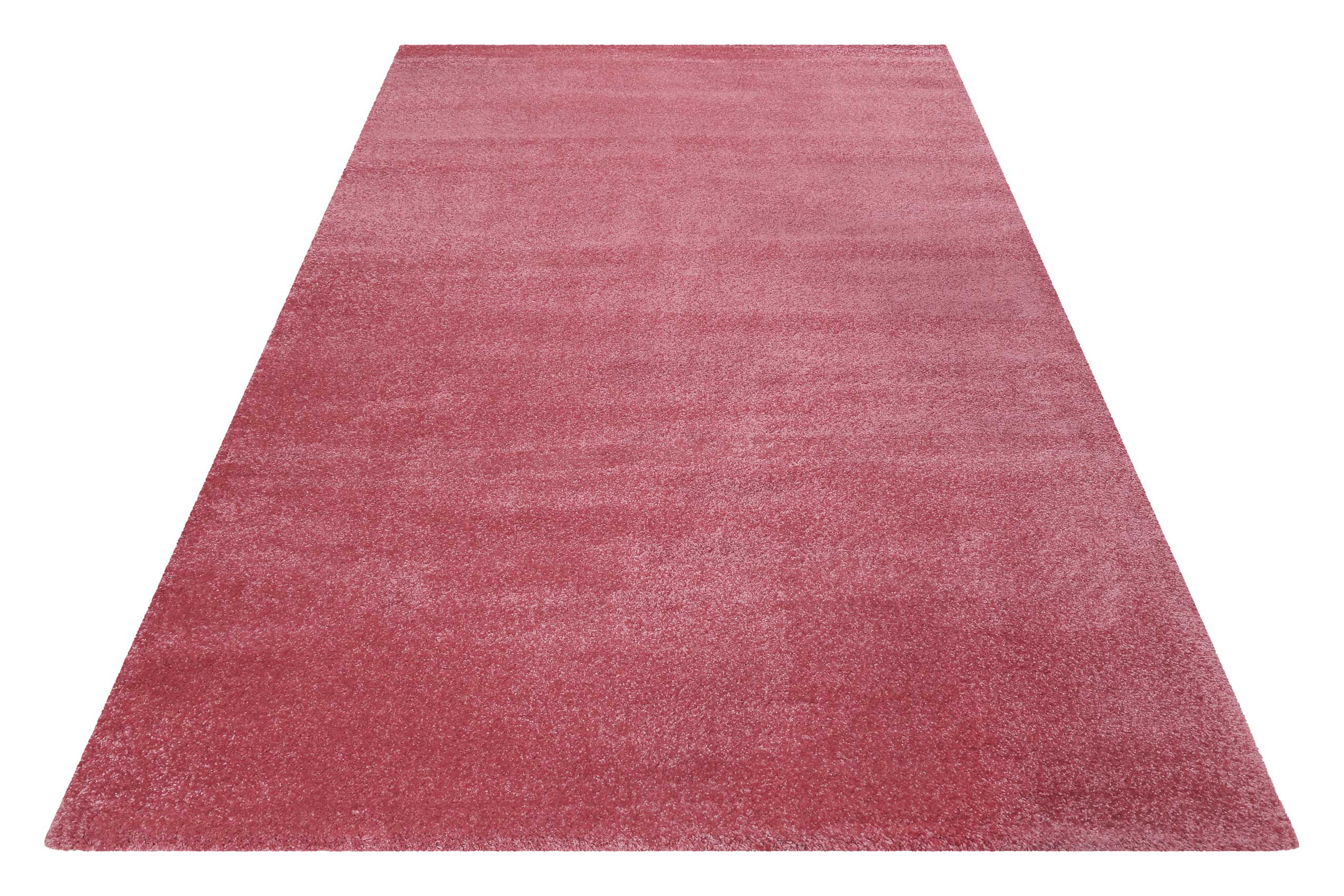 Esprit Teppich Hibiskus Rot Kurzflor "California"