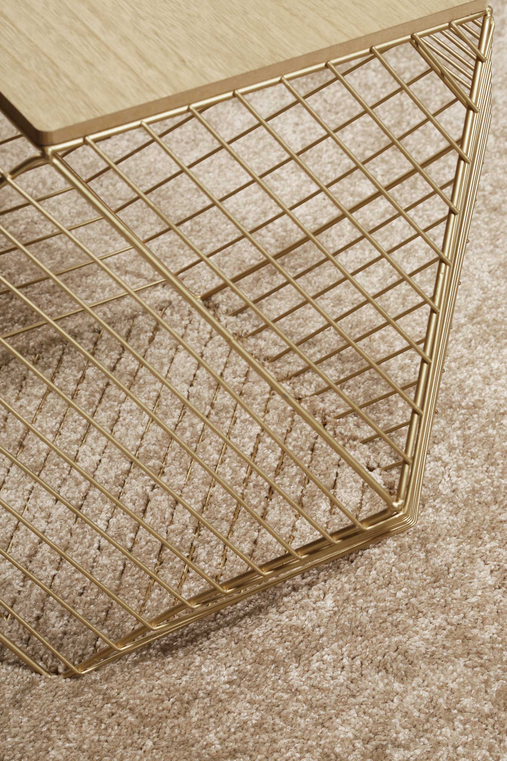 Esprit Teppich Sand Beige Kurzflor "California"