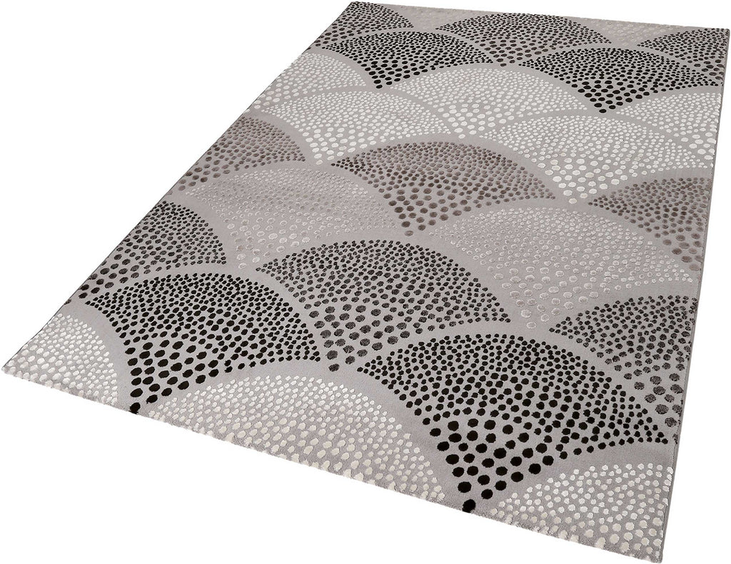 Esprit Kurzflor Teppich "Chimera 2.0" grau braun taupe