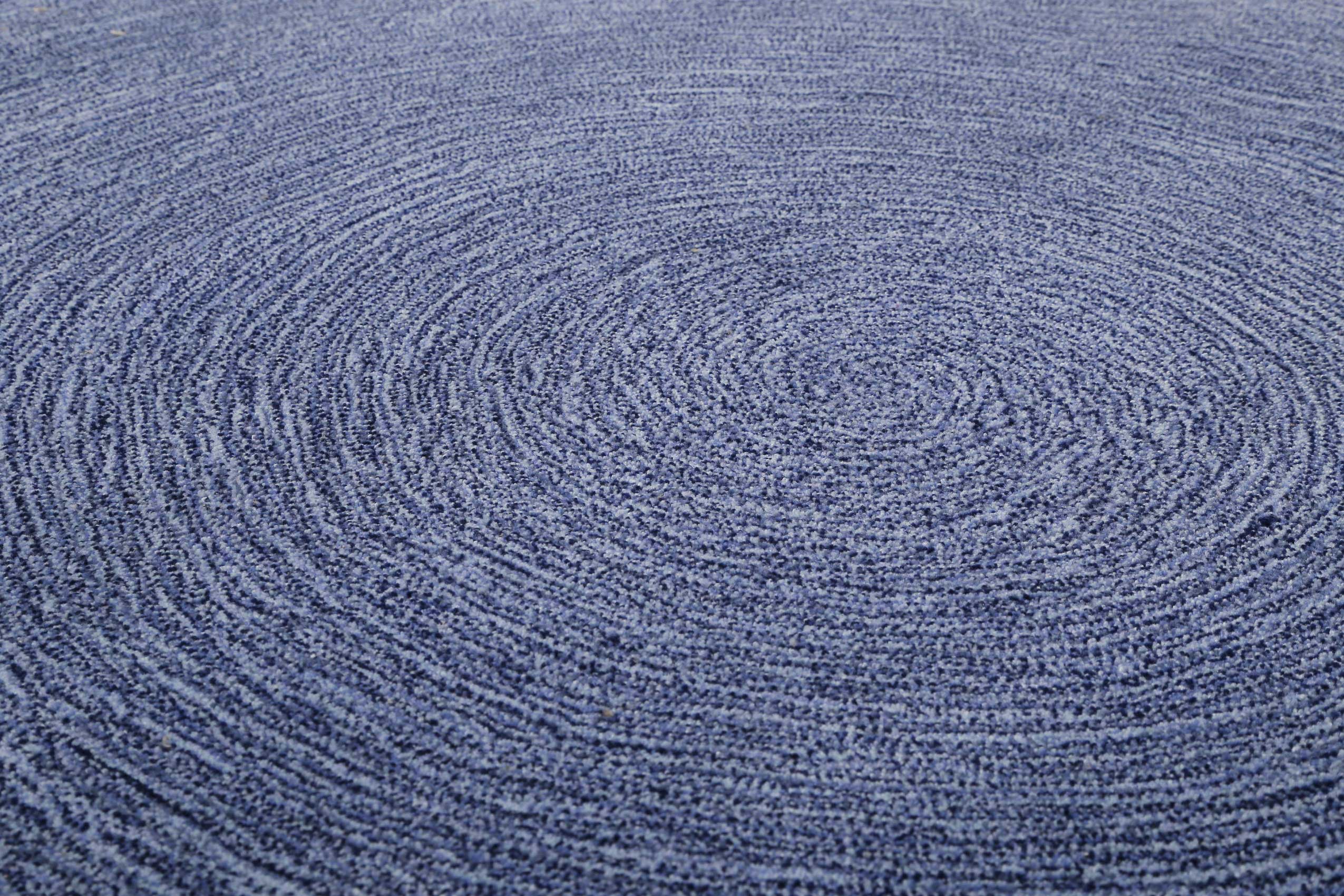 Esprit Teppich Blau meliert aus Wolle "Colour In Motion"