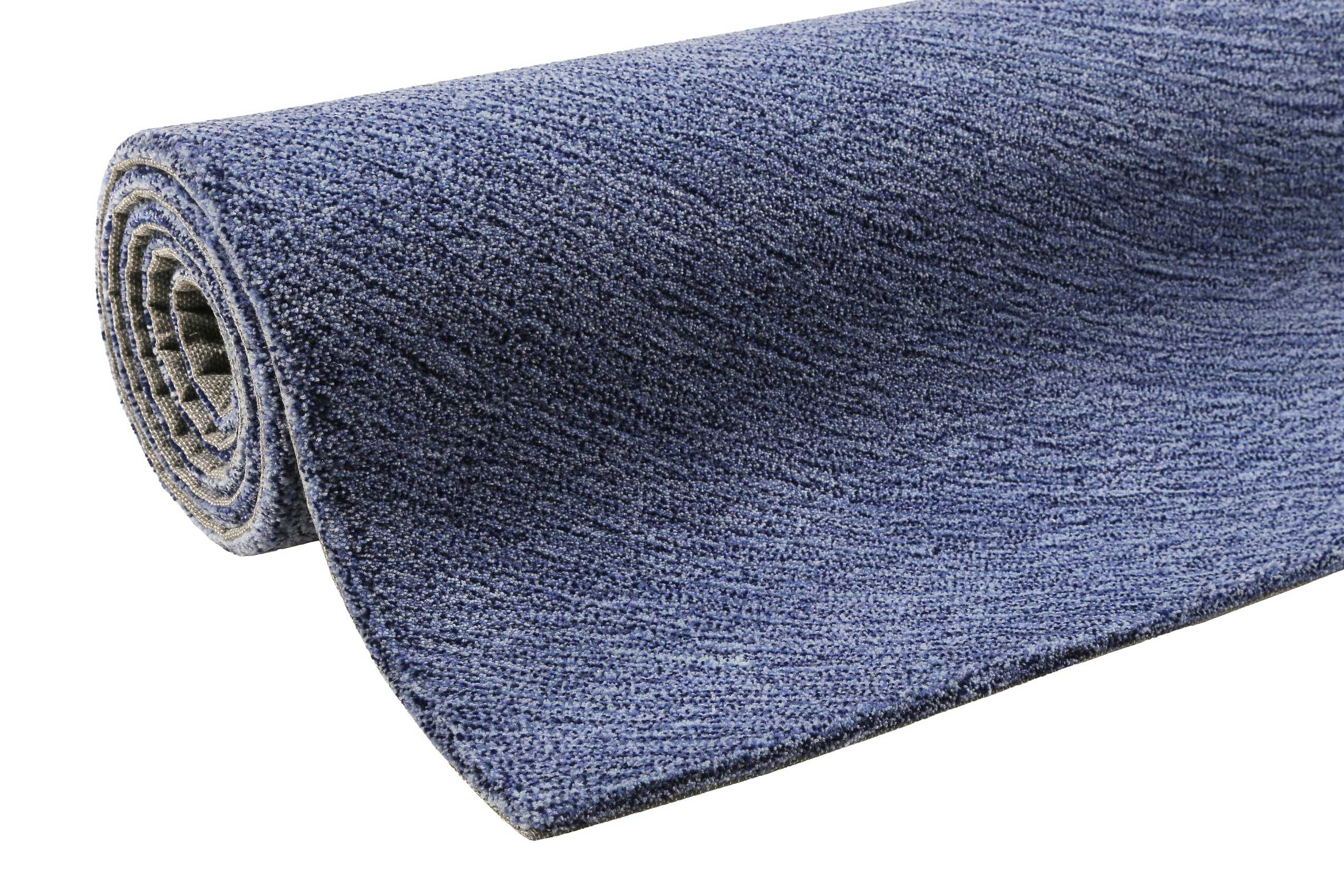 Esprit Teppich Blau meliert aus Wolle "Colour In Motion"