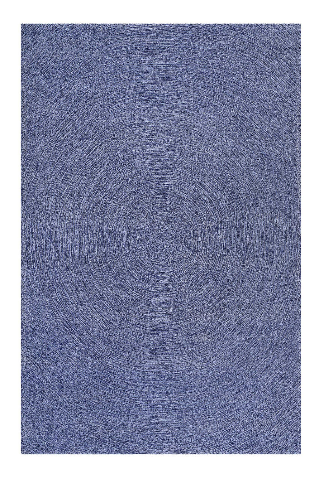 Esprit Teppich Blau meliert aus Wolle "Colour In Motion"