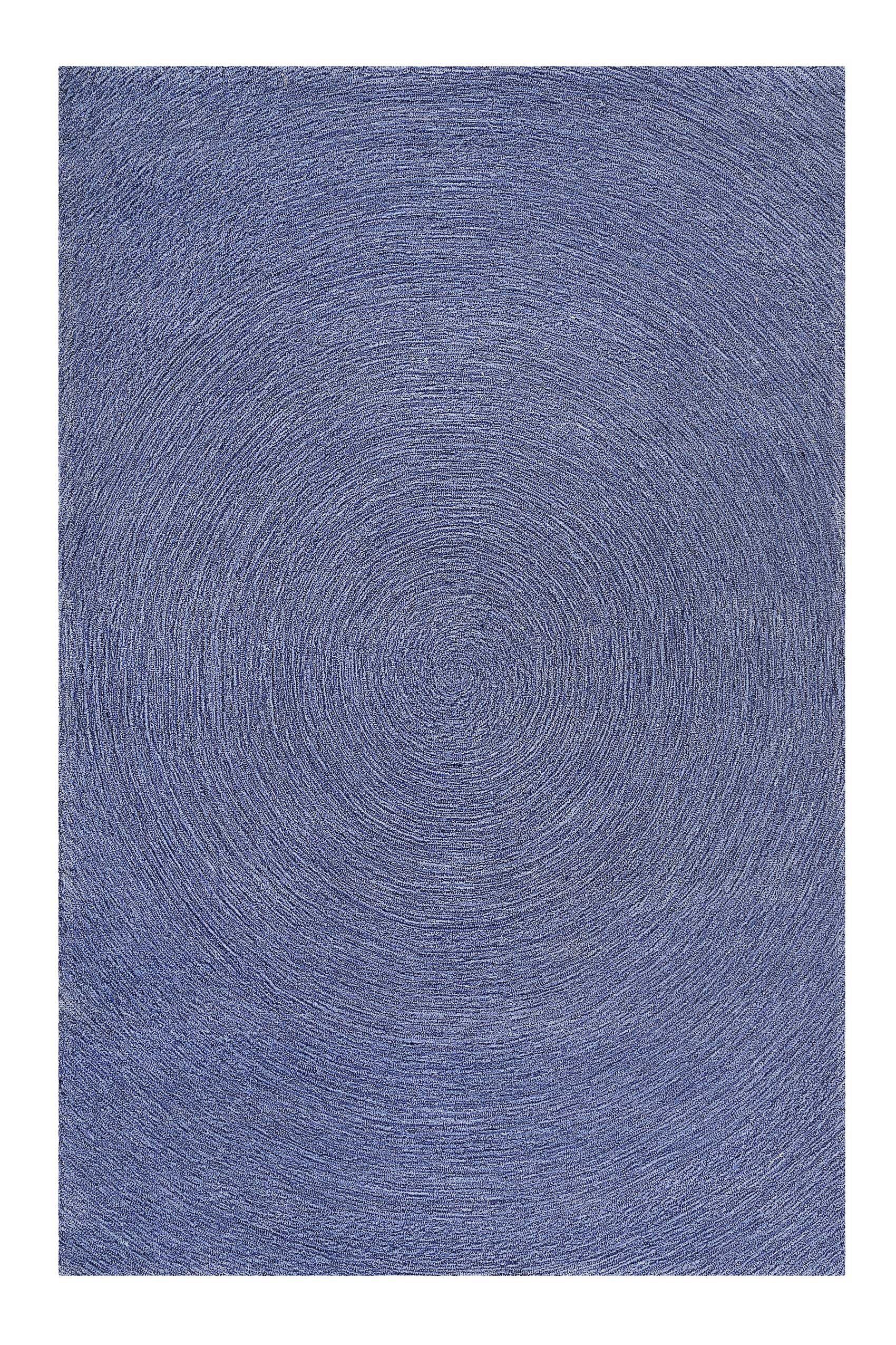 Esprit Teppich Blau meliert aus Wolle "Colour In Motion"