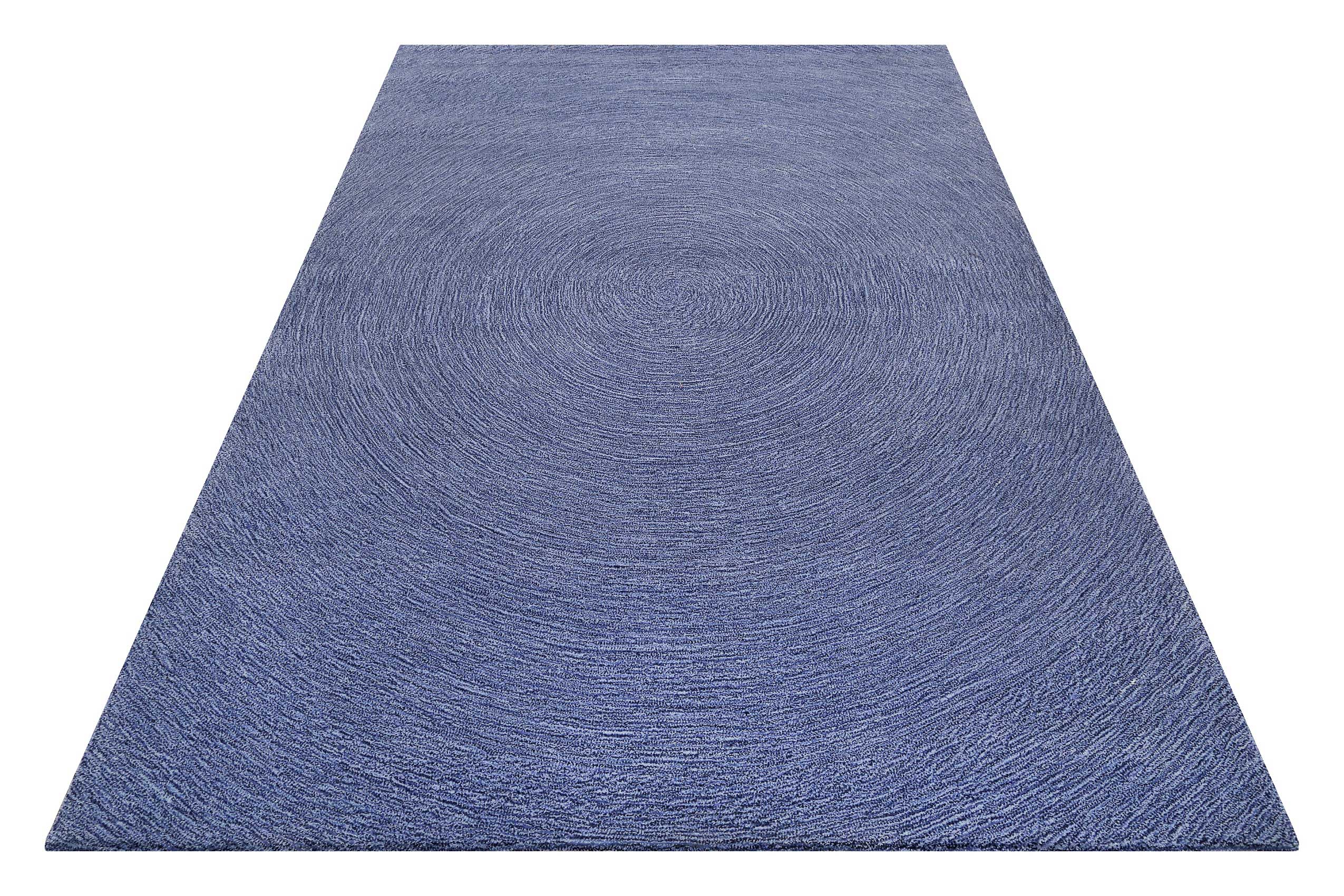 Esprit Teppich Blau meliert aus Wolle "Colour In Motion"
