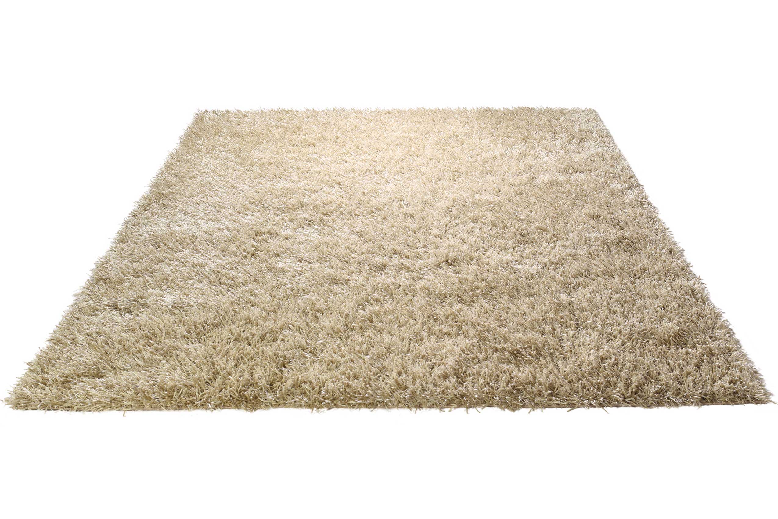 Esprit Hochflor Teppich Beige Gold "Cool Glamour"