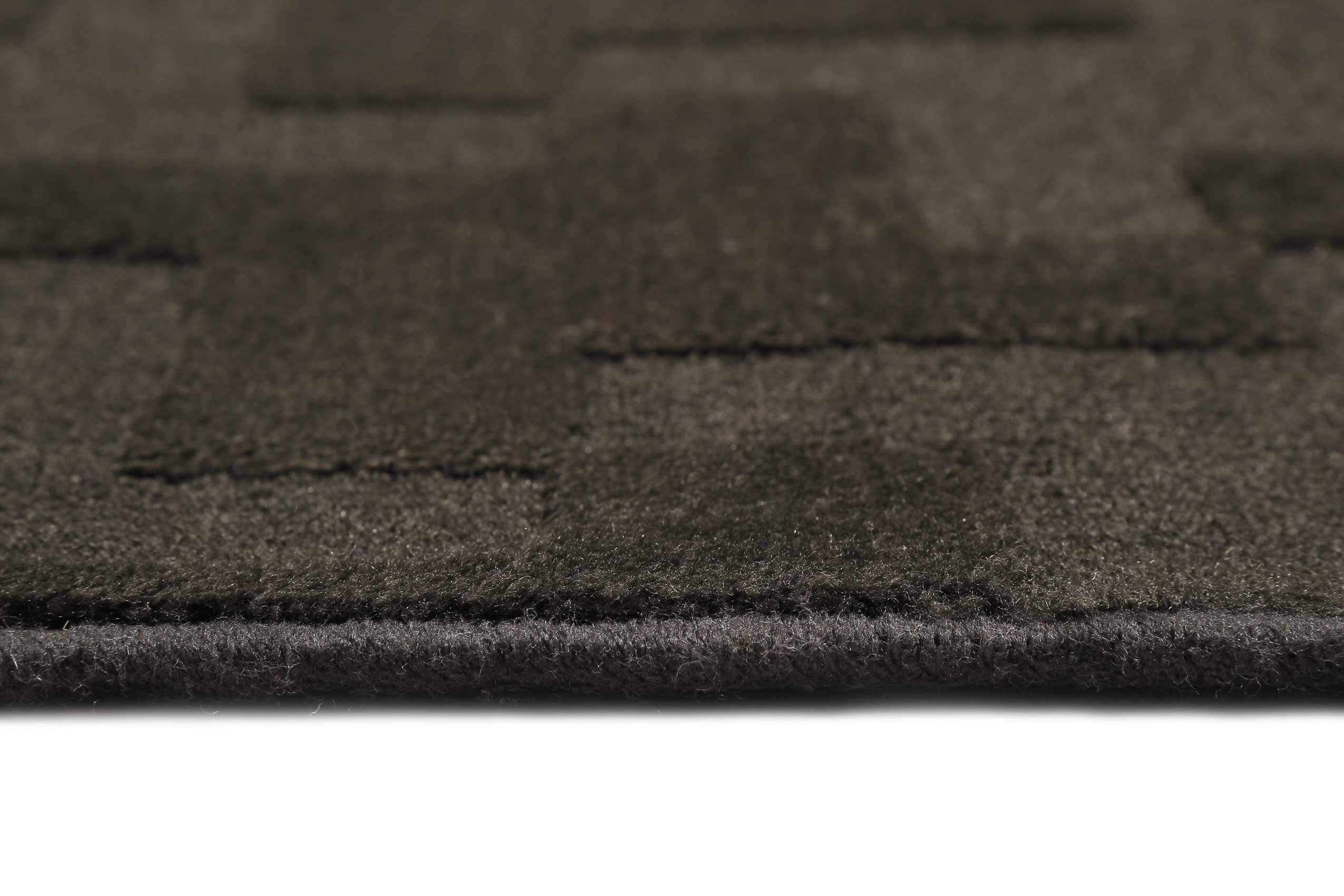 Esprit Teppich Grau Anthrazit aus Wolle "Craft"